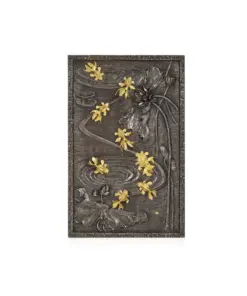 Khung Tranh Dát Vàng "Bầy Cá Vàng" 41x26