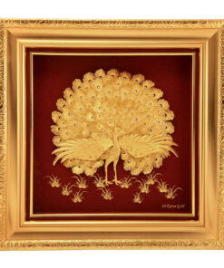 Khung Tranh Dát Vàng "Oản Công Tài Lộc" 45x45