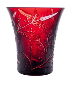 Bình Hoa Pha Lê Christian Dior "Ruby Red" II