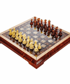 Bàn Cờ Hổ Phách Thiết Kế Thủ Công II