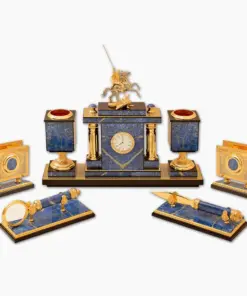 Set Để Bàn Lapis Lazuli “St. George”