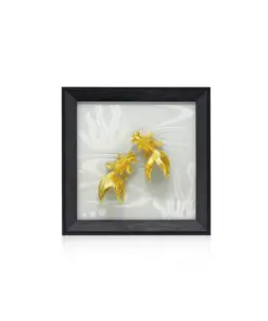 Khung Tranh Dát Vàng "Cá Chép"