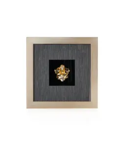 Khung Tranh Dát Vàng "Chi Lan Vanda Miss Joaquim" 36x36