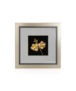 Khung Tranh Dát Vàng "Chi Lan Vanda Miss Joaquim" 36x36 II