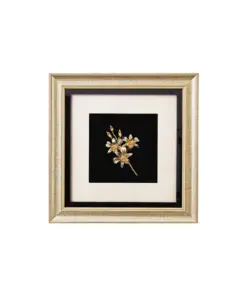 Khung Tranh Dát Vàng "Chi Lan Hoàng Thảo" 40x30