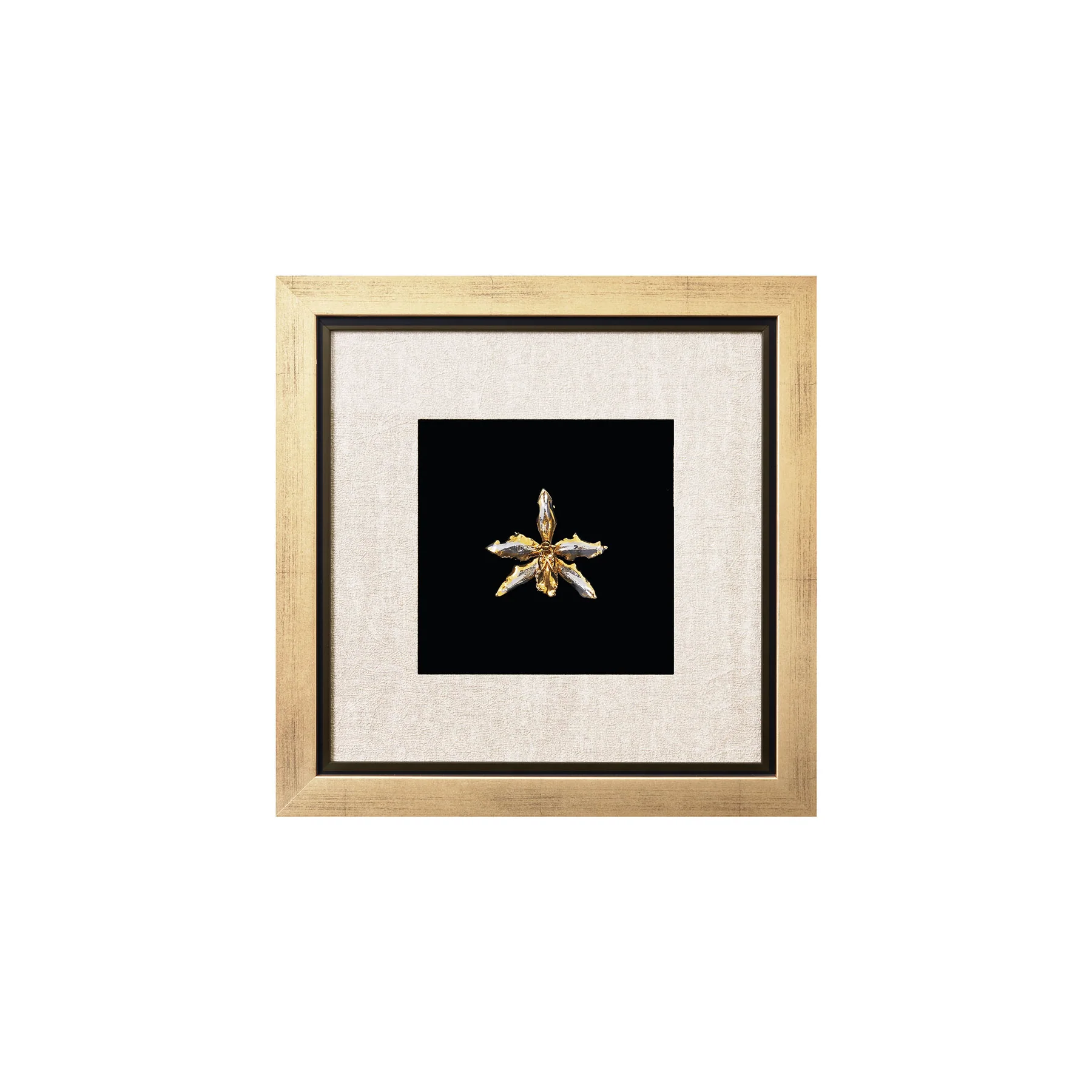 Khung Tranh Dát Vàng "Chi Lan Oncidium" 36x36