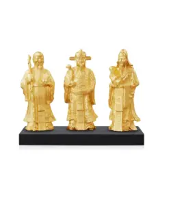 Tượng Dát Vàng "Phúc - Lộc - Thọ"