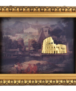 Khung Tranh Dát Vàng "Đấu Trường La Mã" 60x80