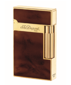 Bật Lửa St. Dupont  “Atelier” Sơn Mài Mạ Vàng(Nâu)