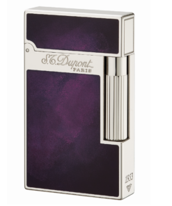Bật Lửa St. Dupont "Atelier" Sơn Mài Mạ Palladium(Tím)