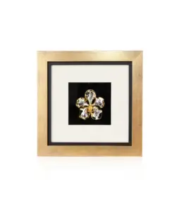 Khung Tranh Dát Vàng "Chi Lan Vanda" 30x30