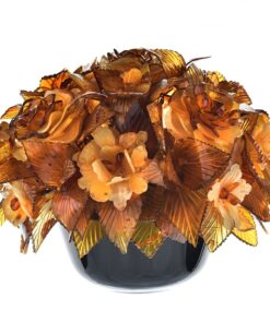 Lẵng Hoa Hổ Phách