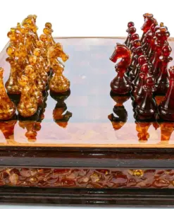 Alternative view of Bàn Cờ Hổ Phách Thiết Kế Thủ Công III