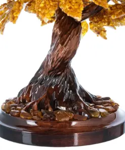 Alternative view of Cây Kim Ngân Điêu Khắc Hổ Phách