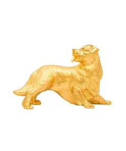 Tượng Dát Vàng "Cảnh Khuyển"